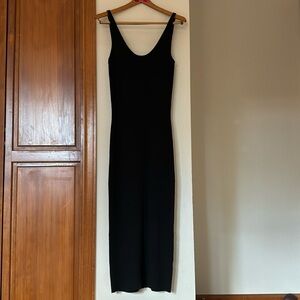 Abercrombie and Fitch Stretchy Woven Long Dress Medium Tall